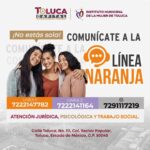 Fortalece Ricardo Moreno protección de las mujeres con la Línea Naranja en Toluca