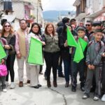 Inicia pavimentación de la calle Independencia en San Pedro Atlapulco. Nancy Valdez asegura obras en todas las comunidades de Ocoyoacac